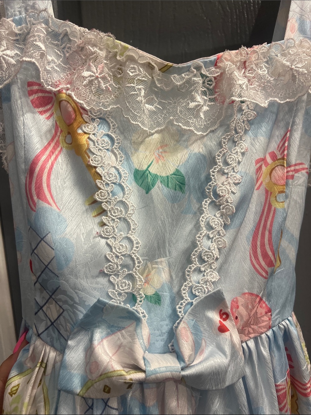 Alice and Wonderland Gothic Lolita Dress - Picture 6 of 6